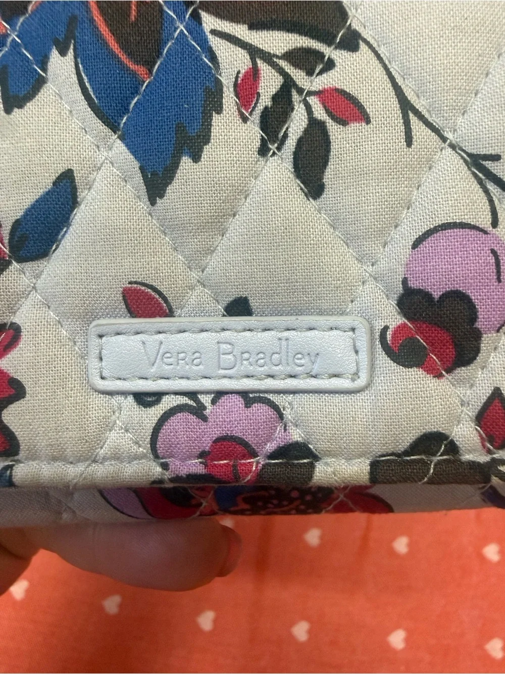 Vera Bradley smartphone wristlet in the 